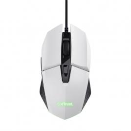 Mouse trust gxt109w felox 6400 dpi, alb