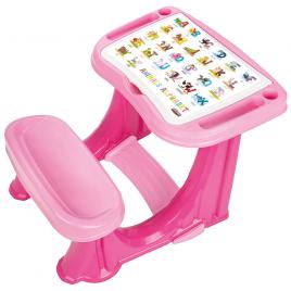 Banca scolara pilsan handy study desk pink