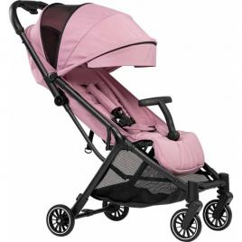 Carucior sport pliabil automat reno tehnologie inovatoare one-hand folding de la nastere pana la 22 kg din material impermeabil si cu protectie upf50+ 7 kg conform cu standardul european de securitate en 1888-2:2018 freeon pink