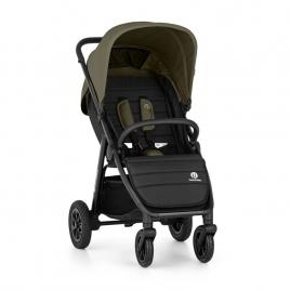 Petite&mars - carucior sport airwalk, pliabil, cu suport pentru picioare reglabil in 3 pozitii, capotina extensibila, 6 luni+, pana la 22 kg, conform cu standardul european de securitate en 1888-2:2020, verde inchis