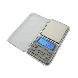 Cantar digital de buzunar ideallstore®, true weight, afisaj lcd, protectie plastic, 12 cm, 200g maxim, argintiu