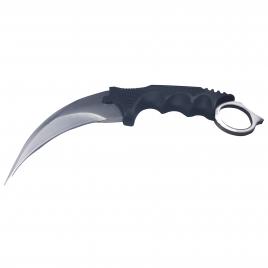 Cutit-karambit, silver blade, 18.5 cm