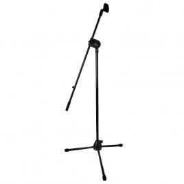 Stativ profesional pentru microfon ideallstore®, sound heat, metalic, 160 cm, negru