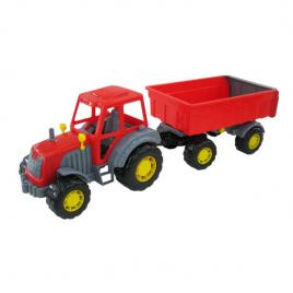 Tractor altay cu remorca nr.1 57cm polesie