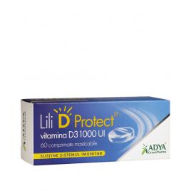 Lili d protect vitamina d3 1000ui 60cpr masticabile