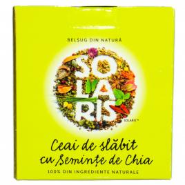 Ceai de slabit cu seminte de chia (20dz x2g) 40g solaris