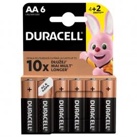 Baterie alcalina duracell lr06 blister 4 buc