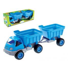 Camion pentru copii cu remorca mochtoys, 10172