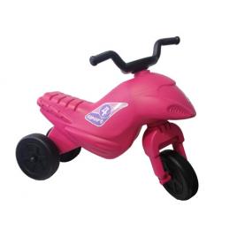 Motocicleta copii cu trei roti fara pedale mic culoarea magenta
