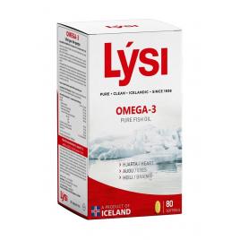 Omega 3 lysi 80cps saga sanatate