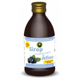 Sirop afin hipocaloric cu indulcitor natural(stevie) 250ml hypericum