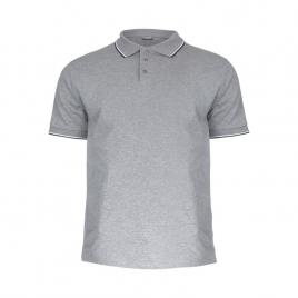 Tricou bumbac polo subtire / gri - 3xl