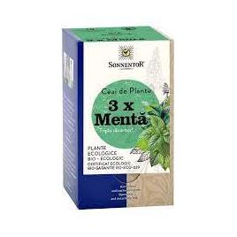 Ceai plante 3 x menta eco 18dz sonnentor