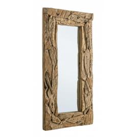 Oglinda perete lemn maro raven 120x8x60 cm
