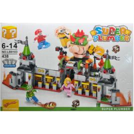 Super Mario 438 piese Set de constructie Castelul lui Bowser