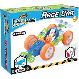 Kit constructie stem flexible automobil de curse 60 piese