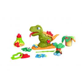 Set plastilina, accesorii si jucarie pentru modelaj lovin dino max