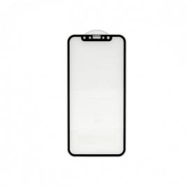 Folie de protectie din sticla securizata 5d pentru iphone x, full cover negru