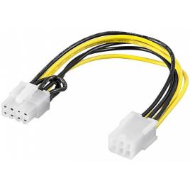 Cablu adaptor pci 6 pini la pci 8 pini placa video goobay