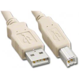Cablu usb 2.0 a la usb b impimanta 1.8m crem micro connect gembird