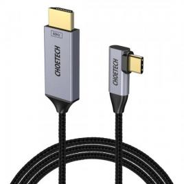 Cablu usb type c 90grade - hdmi 1.8m choetech xch-1803