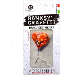 Odorizant auto bandaged heart banksy ub27002