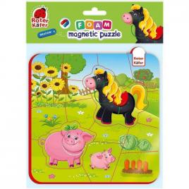Puzzle magnetic ferma calut si purcelusi roter kafer rk5010-08