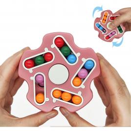 Cub magic interactiv, magic bean, jucarie antistres potrivit pentru copii si adulti, stea, roz