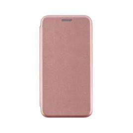 Husa de protectie flippy compatibila cu huawei p30 lite magnet book case roz-auriu