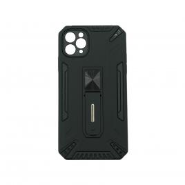 Husa de protectie flippy pentru apple iphone 12 mini defender model 4 cu suport, negru