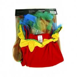 Costum de papagal pentru femei, multicolor multicolor l/xl