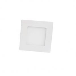 Panou led incastrat cu rama alba, 6 w, lumina alba, 3000 k, 430 lumeni alb