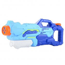 Pistol cu apa pentru copii, rezervor, pentru piscina/plaja, flippy, 6ani+,  4 duze, albastru, 1500ml