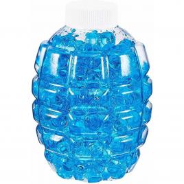 Munitie, flippy, 20.000 bile gel pentru pistoale de jucarie gel blaster, sticla ananas 10.5x6.5 mm, albastru