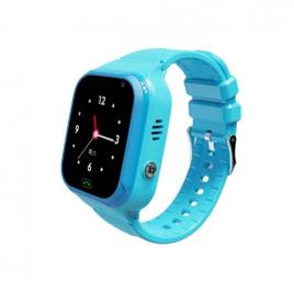 Ceas smartwatch pentru copii motto lt36, albastru cu localizare gps, buton sos, apel video, mesaje vocale si text, camera foto