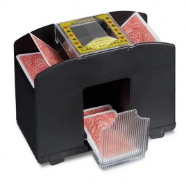 Dispozitiv pentru amestecat carti de joc flippy, automat, 20.5x10x8.5cm