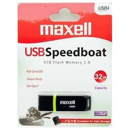 Memorie flash usb speedboat 32gb maxell usb2.0
