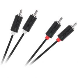 Cablu 2x rca - 2x rca 3m cabletech