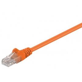Cablu utp 10m portocaliu patchcord cat5e 2x rj45 cca neecranat goobay