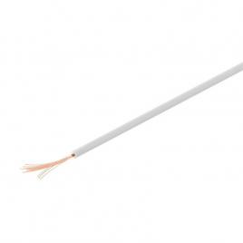 Cablu cupru multifilar izolat 10m alb 1x0.14mm goobay