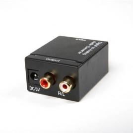 Convertor digital la analog audio digital rca/toslink la 2x rca
