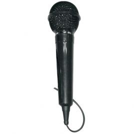Microfon uni-directional dinamic plastic dm-202 jack 6.35mm 600 ohm 100-8000hz 2m rebel