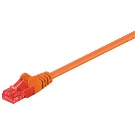 Cablu utp cat6 mufat 2m patch cord portocaliu goobay