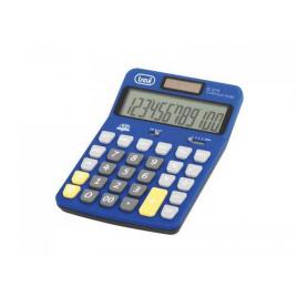 Calculator de birou ec 3775 12 digit baterie +solar albastru trevi