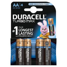 Baterii duracell aa turbomax ultra alcaline lr6 blister 4buc
