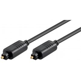 Cablu optic 1.5m toslink - toslink diametru 5mm goobay