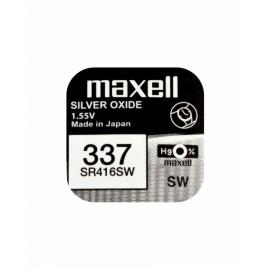 Baterie ceas maxell sr416sw v337 1.55v oxid de argint 1buc