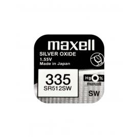 Baterie ceas maxell sr512sw v335 1.55v oxid de argint 1buc