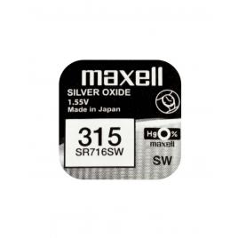 Baterie ceas maxell sr716sw v315 1.55v oxid de argint 1buc