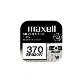 Baterie ceas maxell sr920w v370 sr69 1.55v oxid de argint 1buc